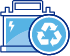 Automotive battery recycle